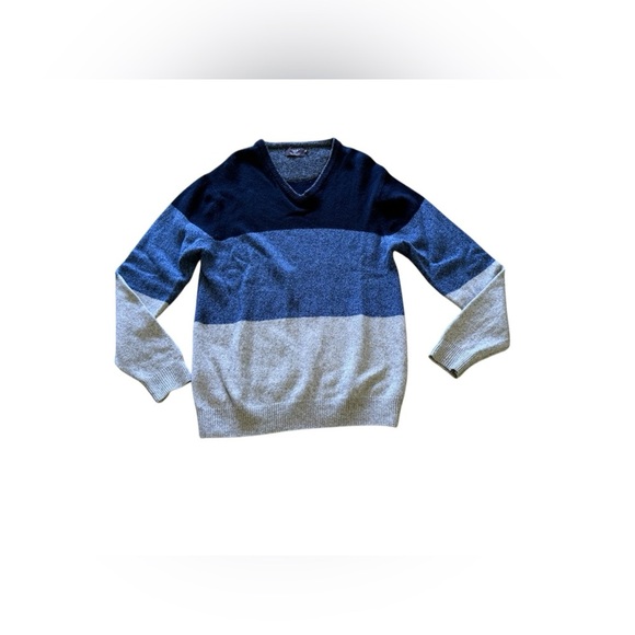 Vintage Cambridge Classics Mervyns Sweater Mens Large Knit korea Made gray - Picture 10 of 16